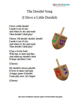history of the dreidel|spin the dreidel lyrics.